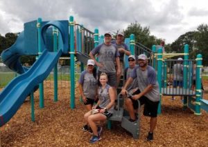Principals celebrate 10 years of playground builds during NAESP
