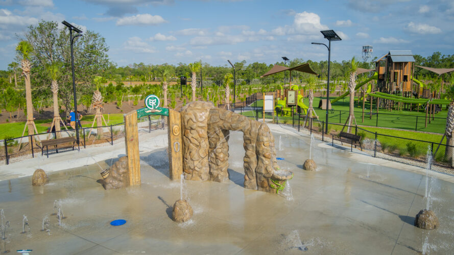 Babcock Ranch - Splashpad at Palmetto Park